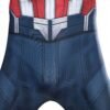 Captain America Brave New World Cosplay Costume Printed Suit