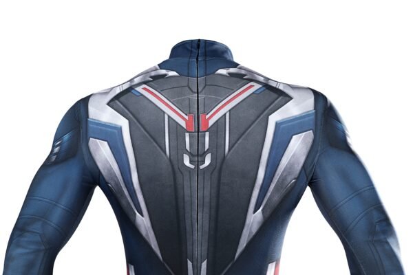 Captain America Brave New World Cosplay Costume Printed Suit