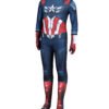 Kids Captain America Brave New World Cosplay Costume Printed Suit