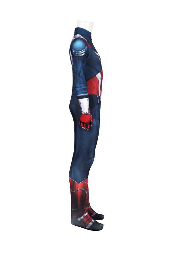Kids Captain America Brave New World Cosplay Costume Printed Suit