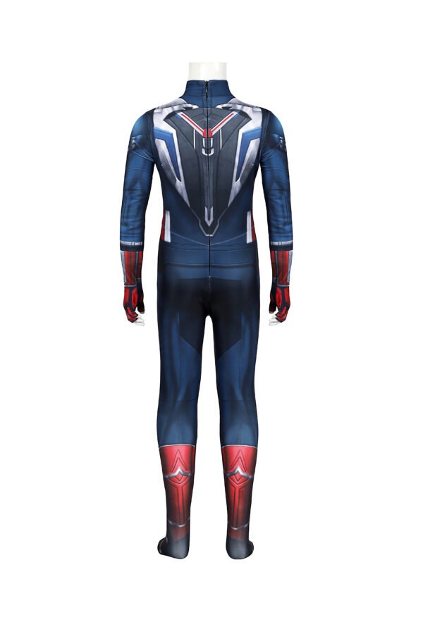 Kids Captain America Brave New World Cosplay Costume Printed Suit