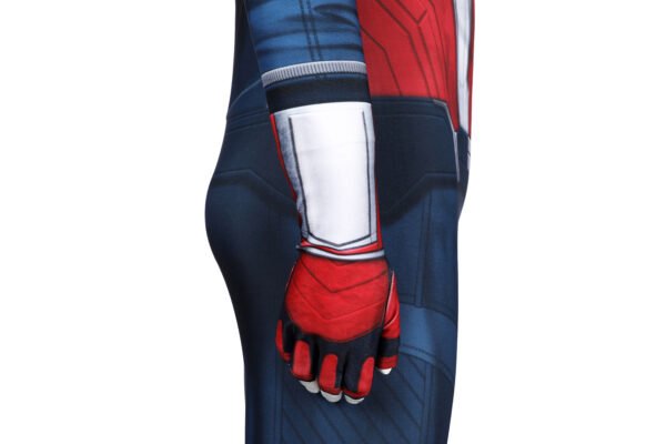 Kids Captain America Brave New World Cosplay Costume Printed Suit
