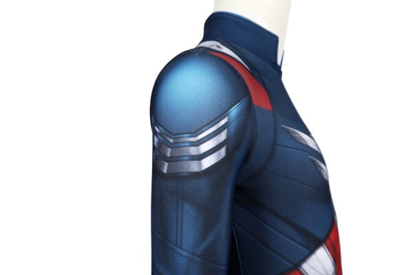 Kids Captain America Brave New World Cosplay Costume Printed Suit