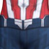 Kids Captain America Brave New World Cosplay Costume Printed Suit