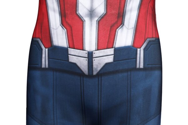 Kids Captain America Brave New World Cosplay Costume Printed Suit