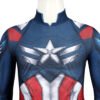 Kids Captain America Brave New World Cosplay Costume Printed Suit
