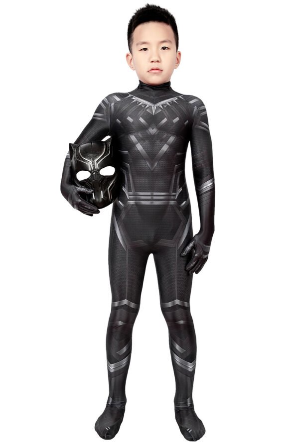 Kids Black Panther Cosplay Costume