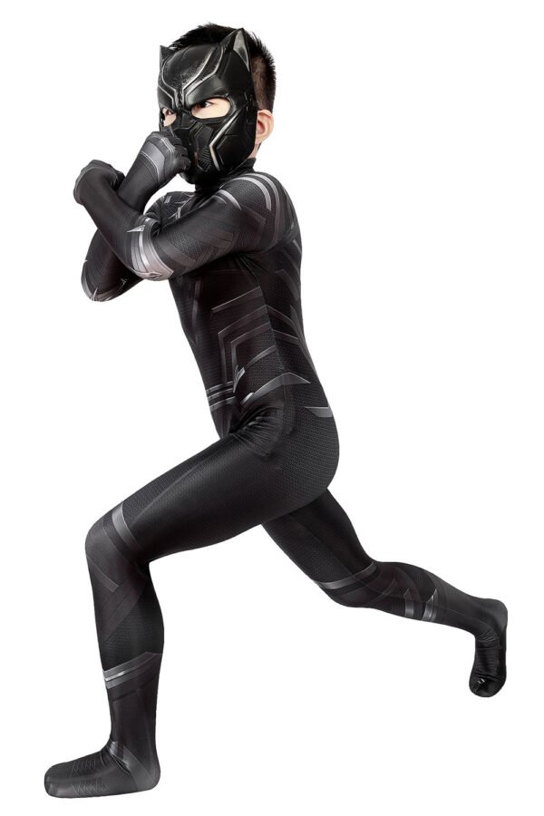 Kids Black Panther Cosplay Costume
