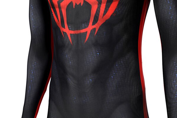 021A9007_副本 Across The Spider-Verse Miles Morales Cosplay Costume Spandex Printed Suit