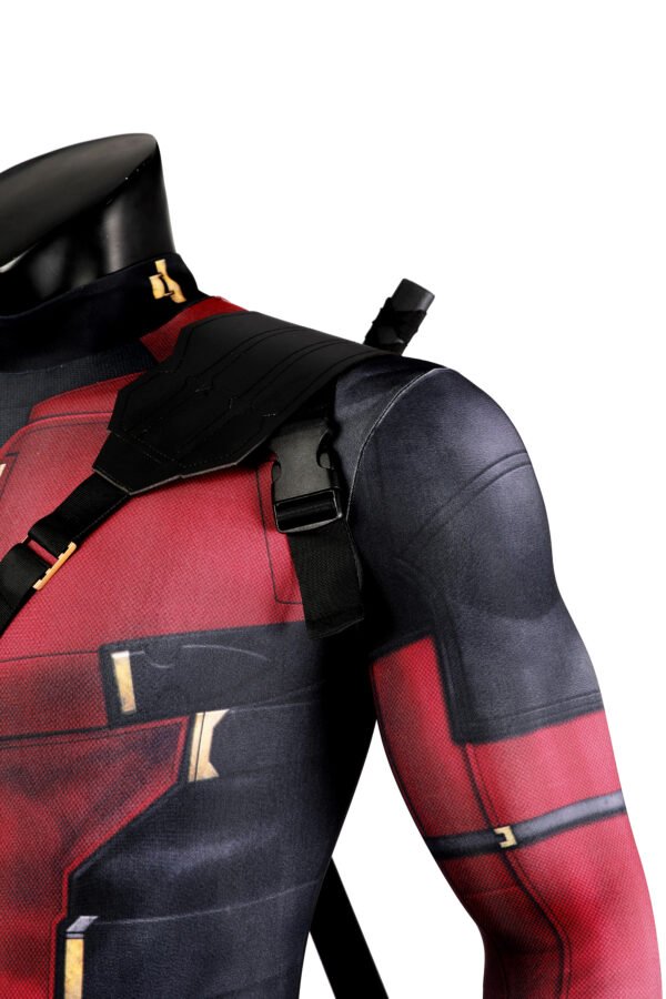 021A9708 Deadpool Pro 3D Printed Spandex Cosplay Costume Suit