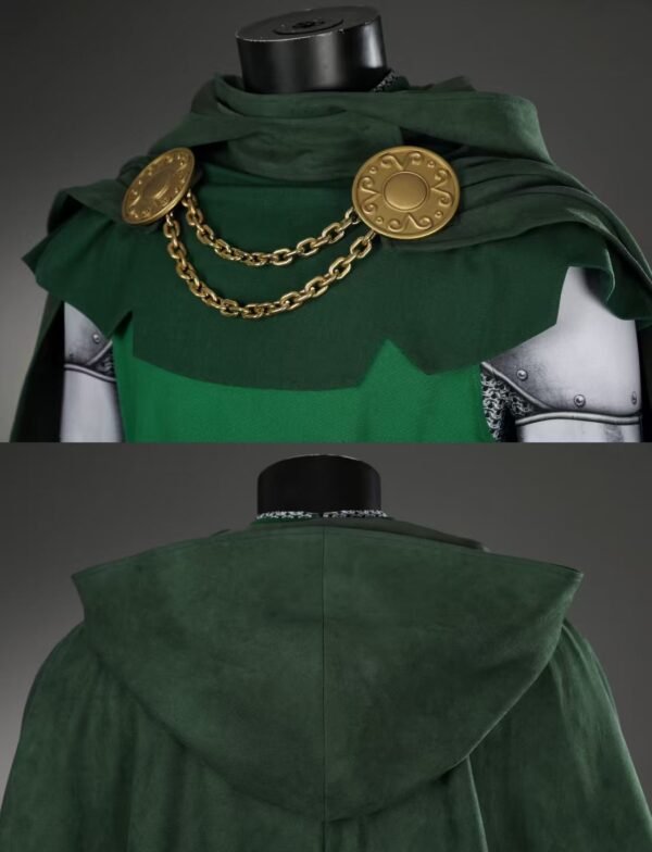 Doctor Doom Cosplay Costume The Fantastic Four Cosplay Full Set