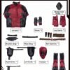 Deadpool Cosplay Costume Deadpool & Wolverine Full Set