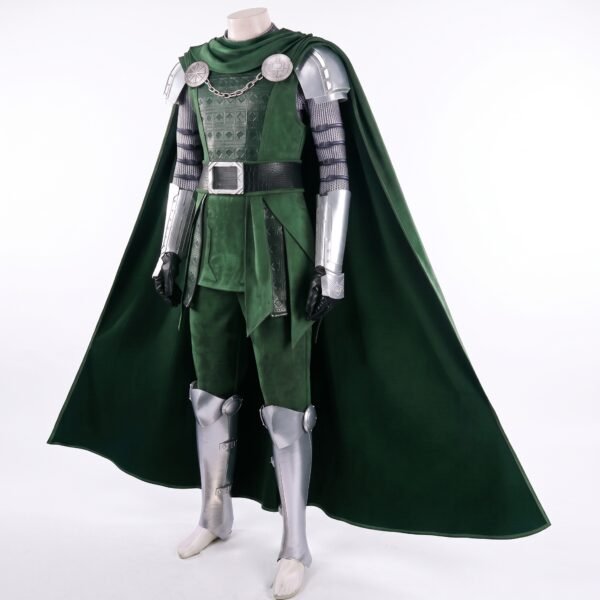 Doctor Doom Costume Avengers Doomsday Cosplay Suit Full Set - Upgrade Ver.