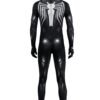 Venom Printed Cosplay Suit Black Spiderman Costumes For Halloween