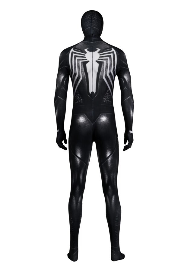 Venom Printed Cosplay Suit Black Spiderman Costumes For Halloween
