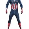 Captain America Brave New World Cosplay Costume Printed Suit