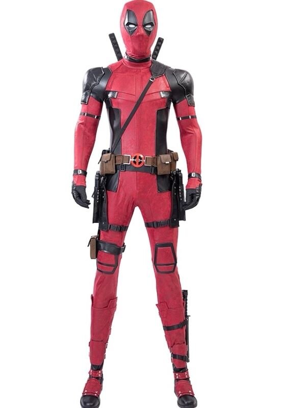 Deadpool Cosplay Costume Deadpool & Wolverine Full Set