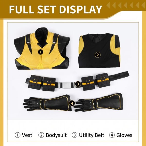 Marvel's Wolverine Cosplay Costume Full Set