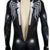 Venom Printed Cosplay Suit Black Spiderman Costumes For Halloween
