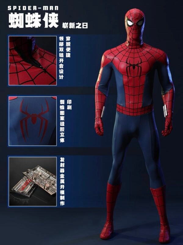 Spider-Man Costume Cosplay Suit Peter Parker Upgrade Ver. Unibuyplus