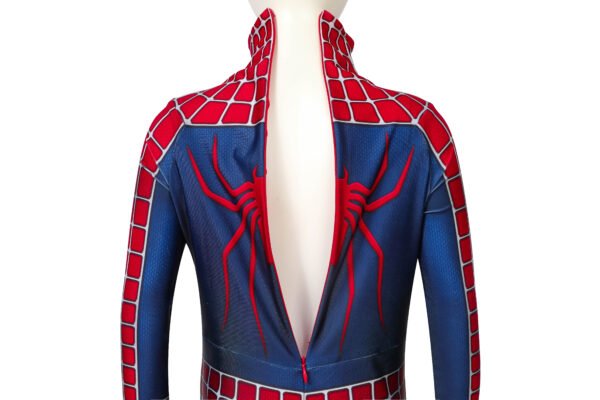Kids Spiderman 2 Tobey Maguire Cosplay Suit Halloween Costume