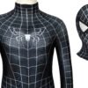 Kids Venom Cosplay Suit Black Spider-man Costume