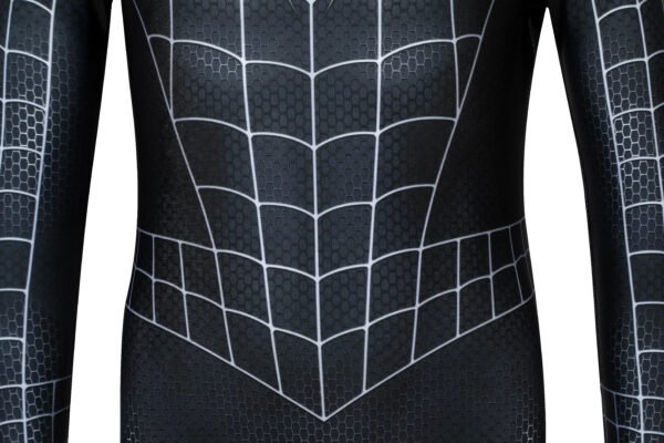Kids Venom Cosplay Suit Black Spider-man Costume