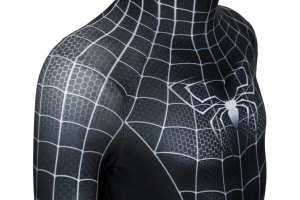 Kids Venom Cosplay Suit Black Spider-man Costume