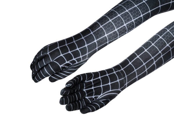 Kids Venom Cosplay Suit Black Spider-man Costume
