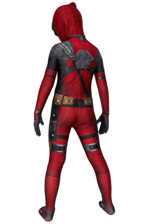 Kids Deadpool Cosplay Costume Deadpool 3D Printed Suit