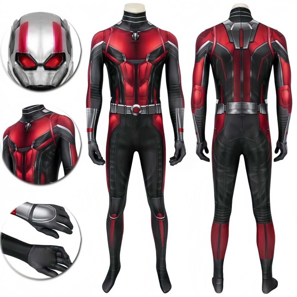 Ant-Man Cosplay Suit The Classic Ant Man Scott Cosplay Costume Printed Edition