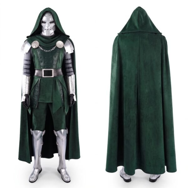 Doctor Doom Costume Avengers Doomsday Cosplay Suit Full Set - Upgrade Ver.