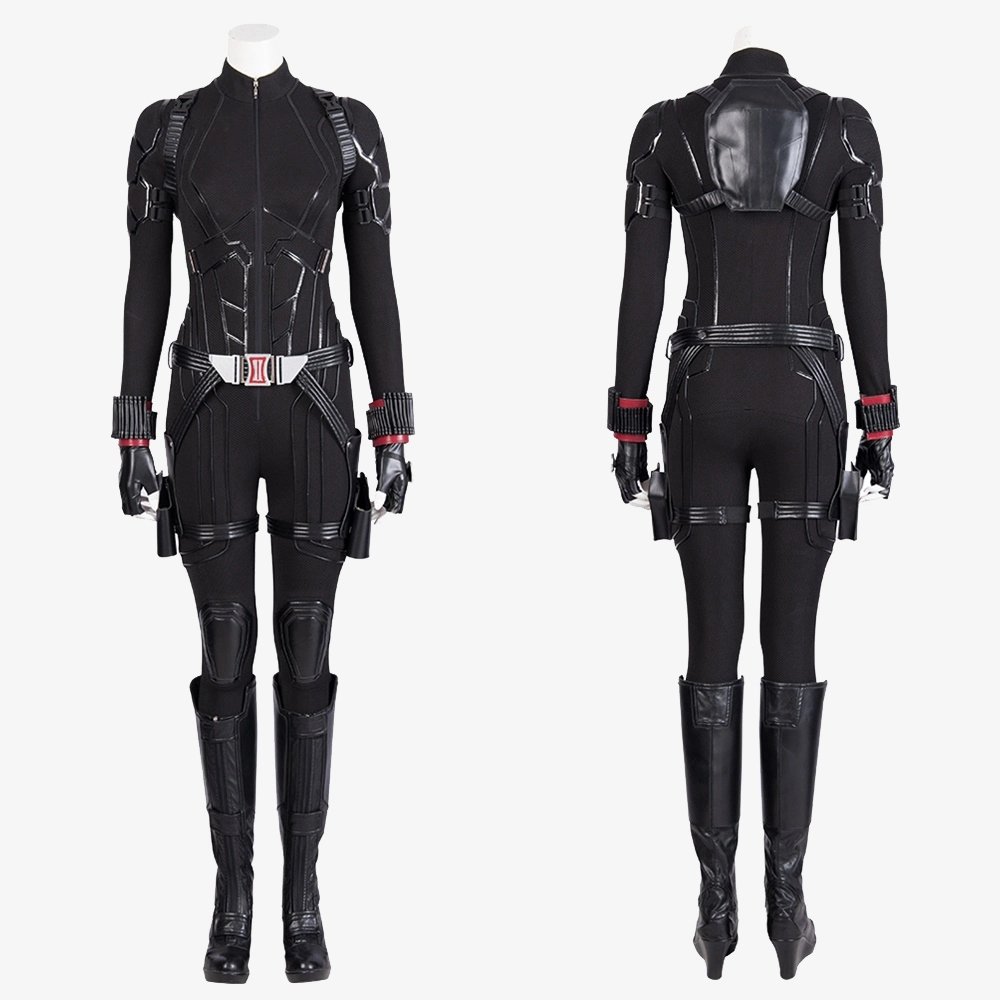 Avengers  Endgame Black Widow Costume Cosplay Suit