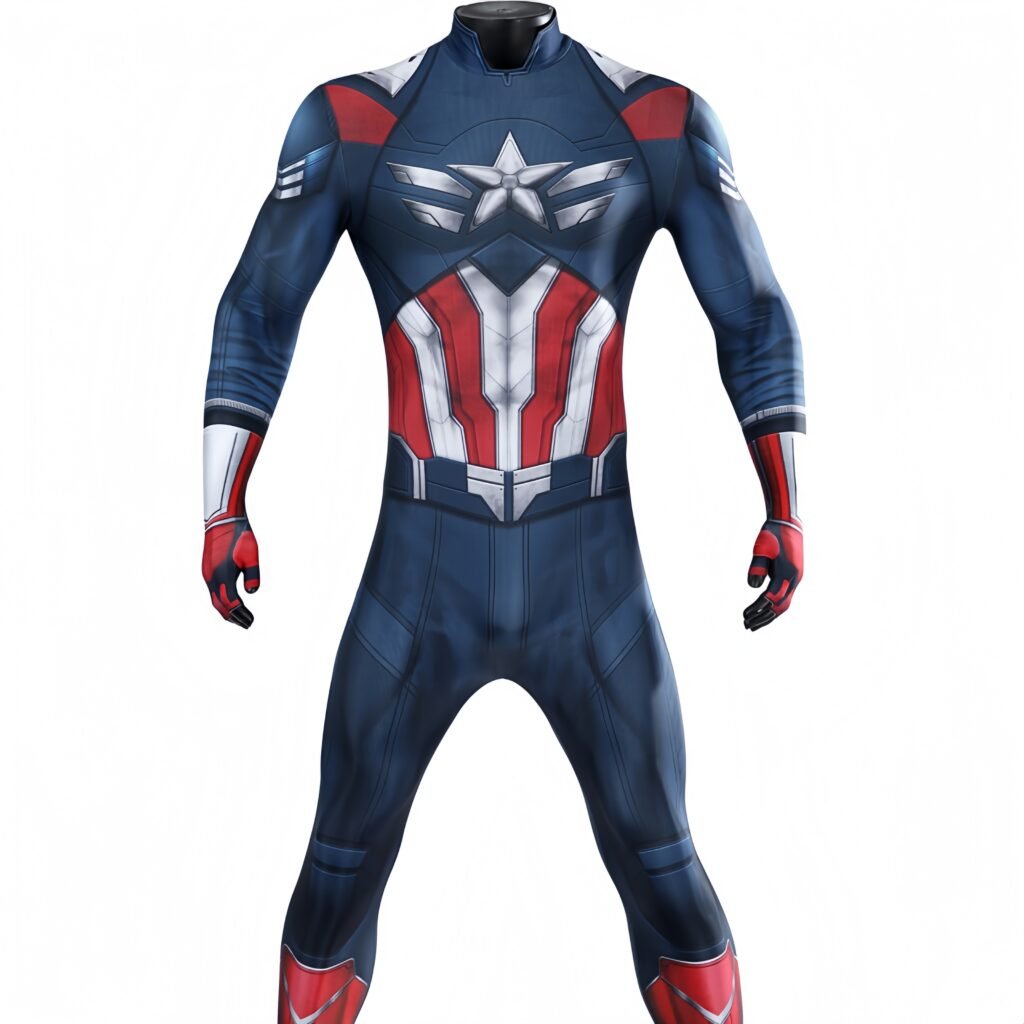 Captain America Brave New World Costume Sam Wilson Full Set
