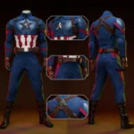 Avengers Endgame Captain America Costume Steve Rogers Cosplay Suit UnibuyPlus