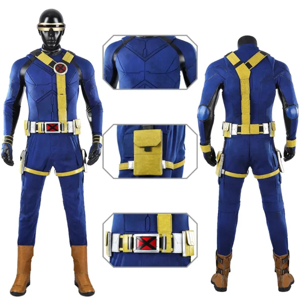 Cyclops Cosplay Costume Avengers: Doomsday Full Set