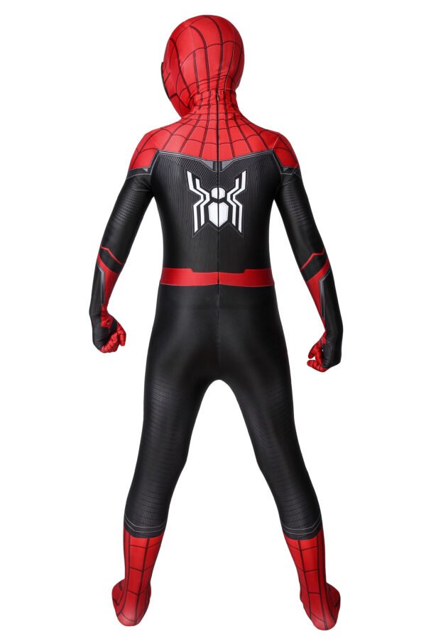 Kids Spider-man Cosplay Suit Far From Home Black and Red Costume Edition