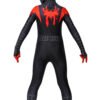 Kids Miles Morales Cosplay Costume Into The Spider Verse Black Spider Suit