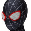 Kids Miles Morales Cosplay Costume Into The Spider Verse Black Spider Suit