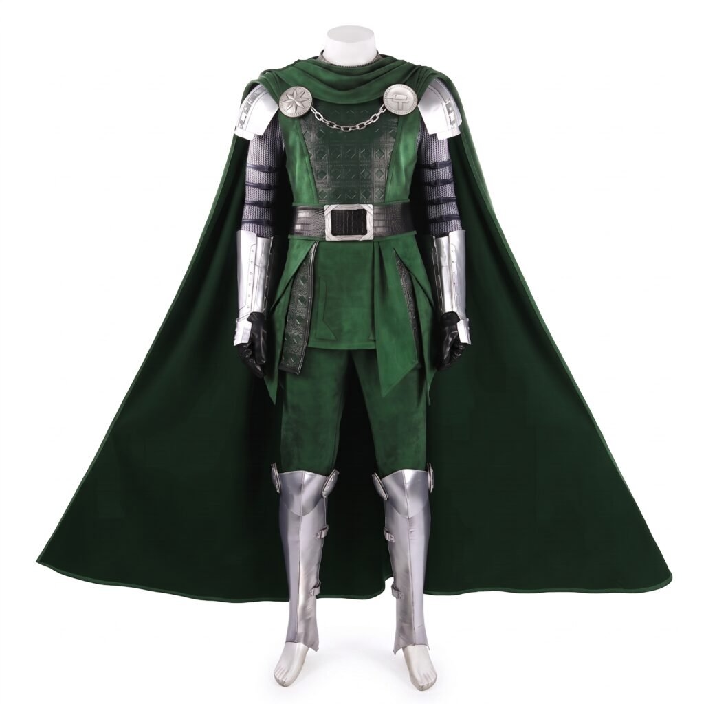 Doctor Doom Costume Avengers Doomsday Cosplay Suit Full Set - Upgrade Ver.