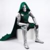 Doctor Doom Costume Avengers Doomsday Cosplay Suit Full Set - Upgrade Ver.