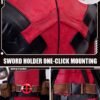 Deadpool Cosplay Costume Deadpool & Wolverine Full Set