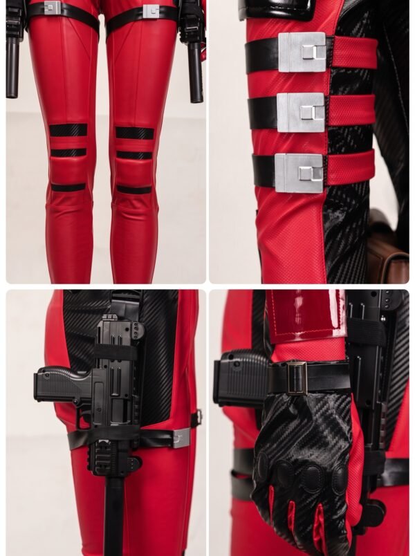 Deadpool 3 Ladypool Costume Cosplay Suit Unibuyplus