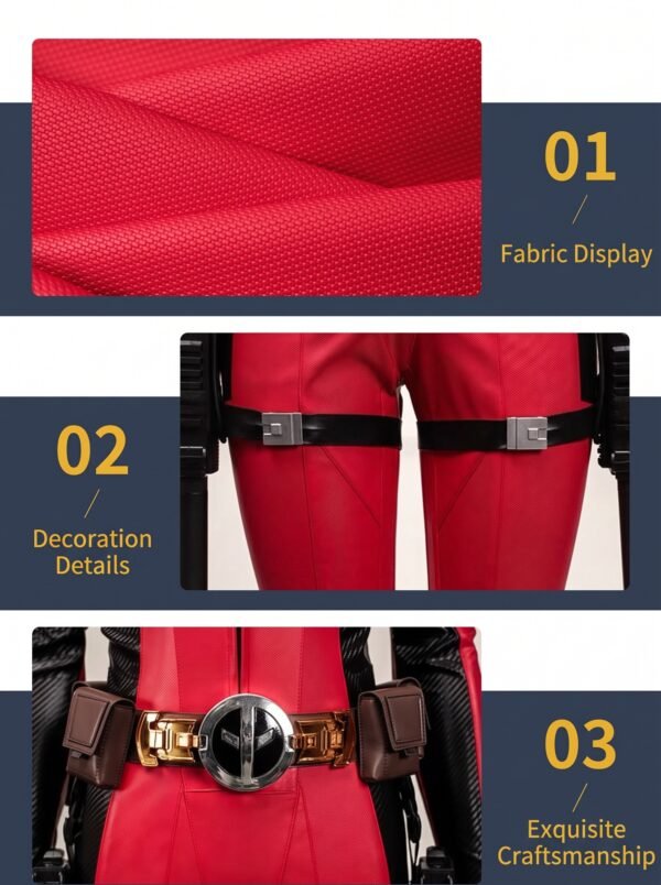 Deadpool 3 Ladypool Costume Cosplay Suit Unibuyplus