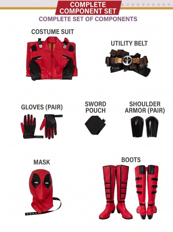 Deadpool 3 Ladypool Costume Cosplay Suit Unibuyplus