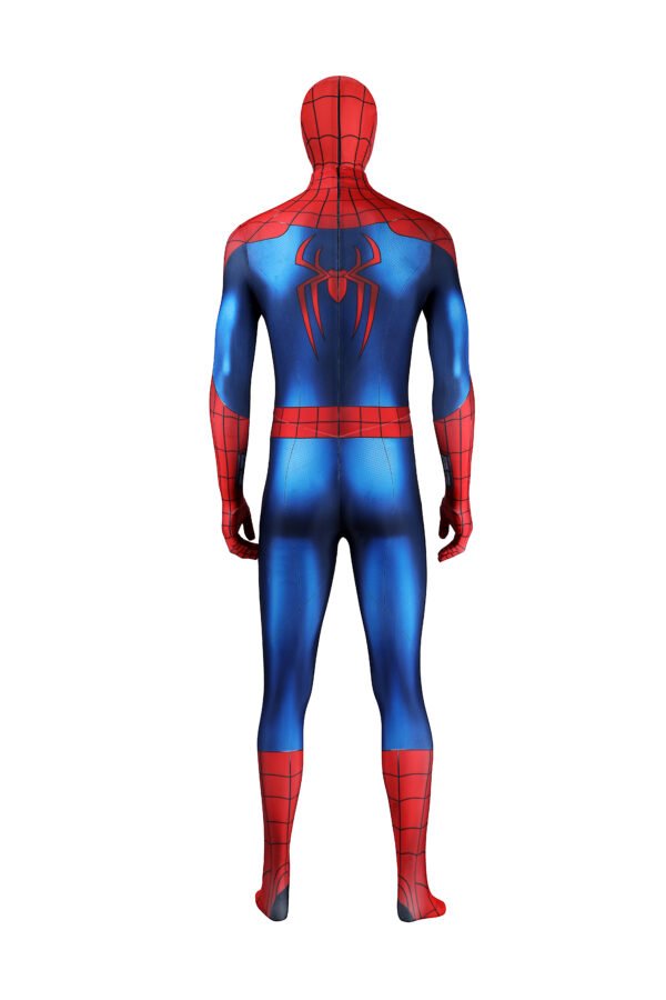 Spiderman Brand New Day Cosplay Costume Printed Spandex Suit
