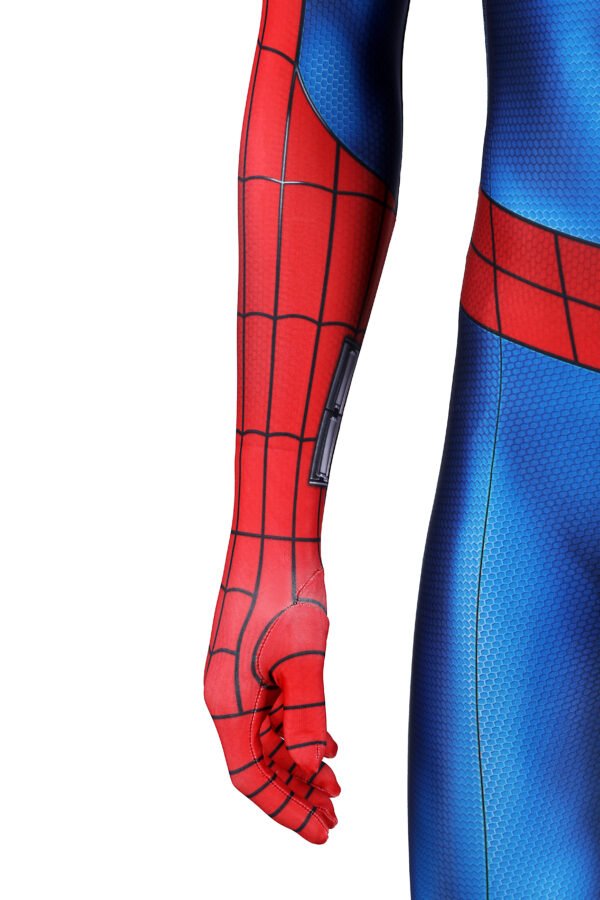 Spiderman Brand New Day Cosplay Costume Printed Spandex Suit