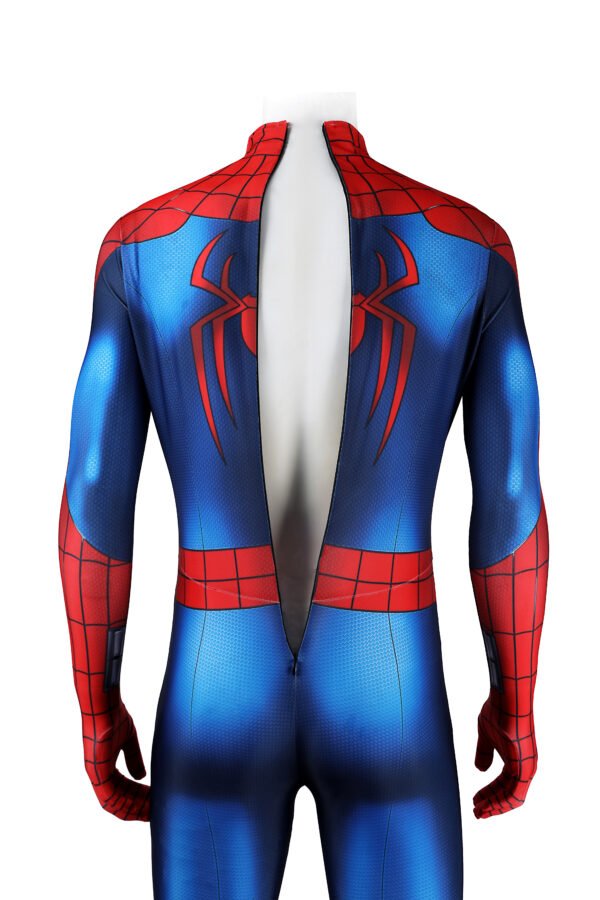 Spiderman Brand New Day Cosplay Costume Printed Spandex Suit