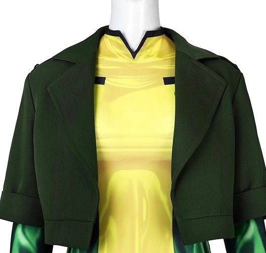 Rogue X-Men 97 Female Cosplay Costume Printed Suit Ver.2