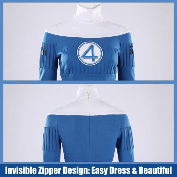 Invisible Woman Cosplay Costume Avengers: Doomsday Full Set